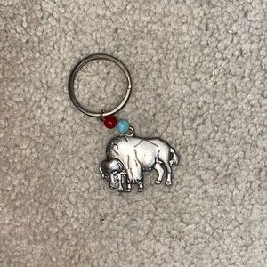 Bull Keychain